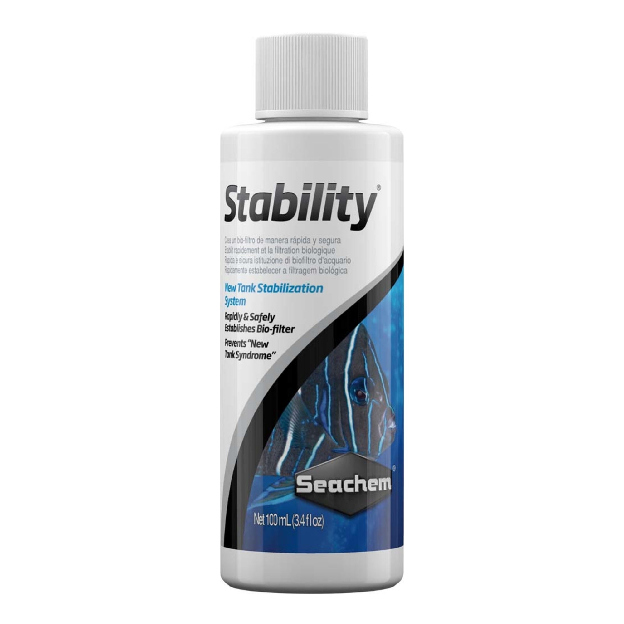 Seachem Laboratories Stability Biological Water Conditioner 1ea/100Ml/3.4 oz