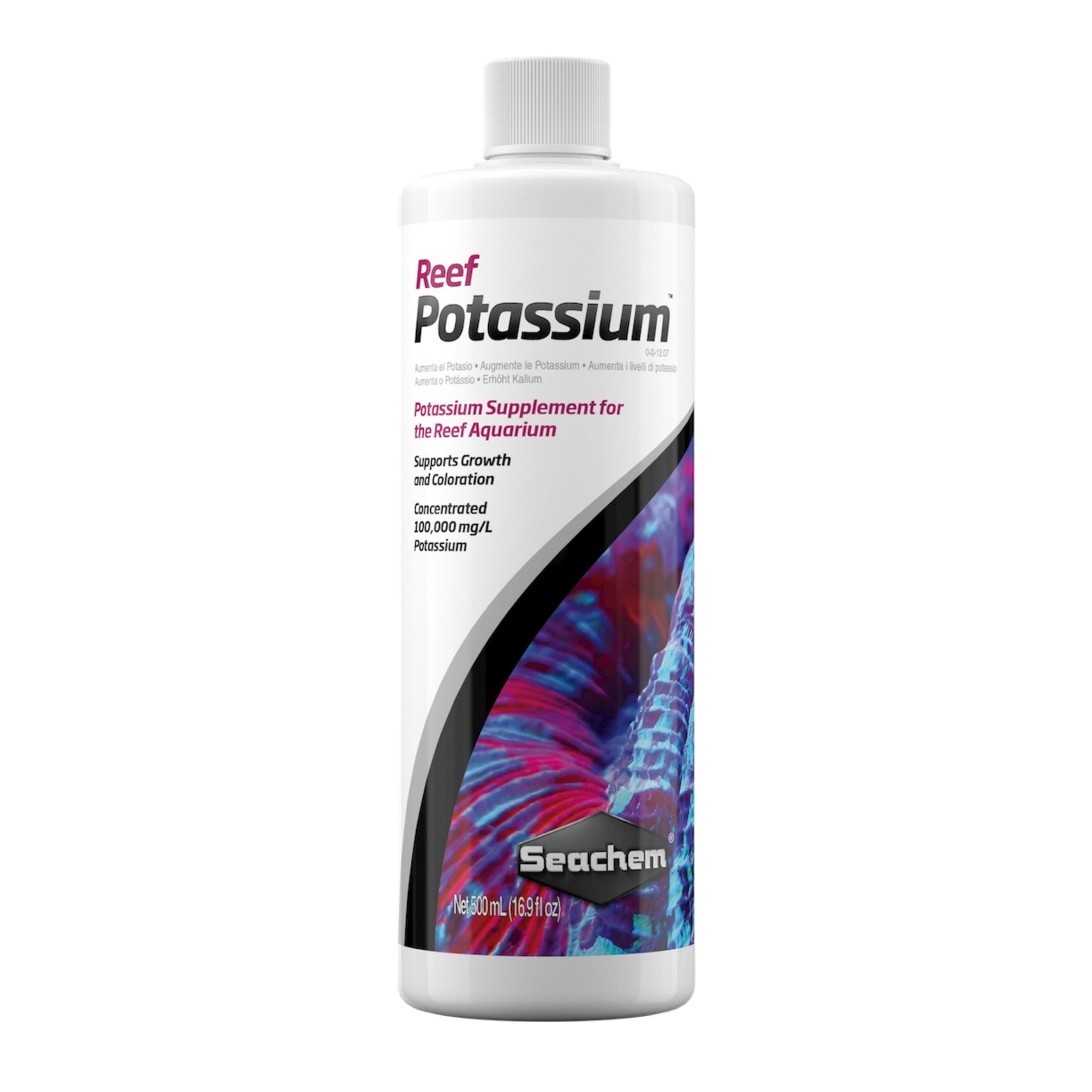 Seachem Laboratories Reef Potassium Supplement 1ea/500Ml|17 oz