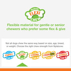 Nylabone Moderate Chew Textured Dog Dental Chew Toy Chicken 1ea/Large/Giant - Up To 50 lb