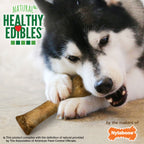Nylabone Healthy Edibles AllNatural Long Lasting Chicken Dog Chew Treats Chicken, XL/Souper  50 Lbs. 1 ct