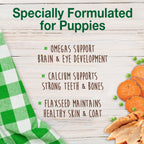 Nylabone Healthy Edibles Puppy Turkey  Sweet Potato Dog Chew Treats Turkey  Sweet Potato, SMall/Regular  Up To 25 Ibs. 3 ct
