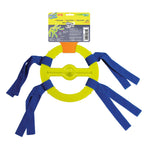 Nylabone Power Play Ring Thing Floatable Dog Toy 1ea/Medium/Wolf - Up To 35 lb