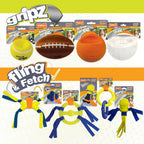 Nylabone Power Play Rubber Dog Toy Fetch-a-Bounce 1ea/SMall/Regular - Up To 25 Ibs.