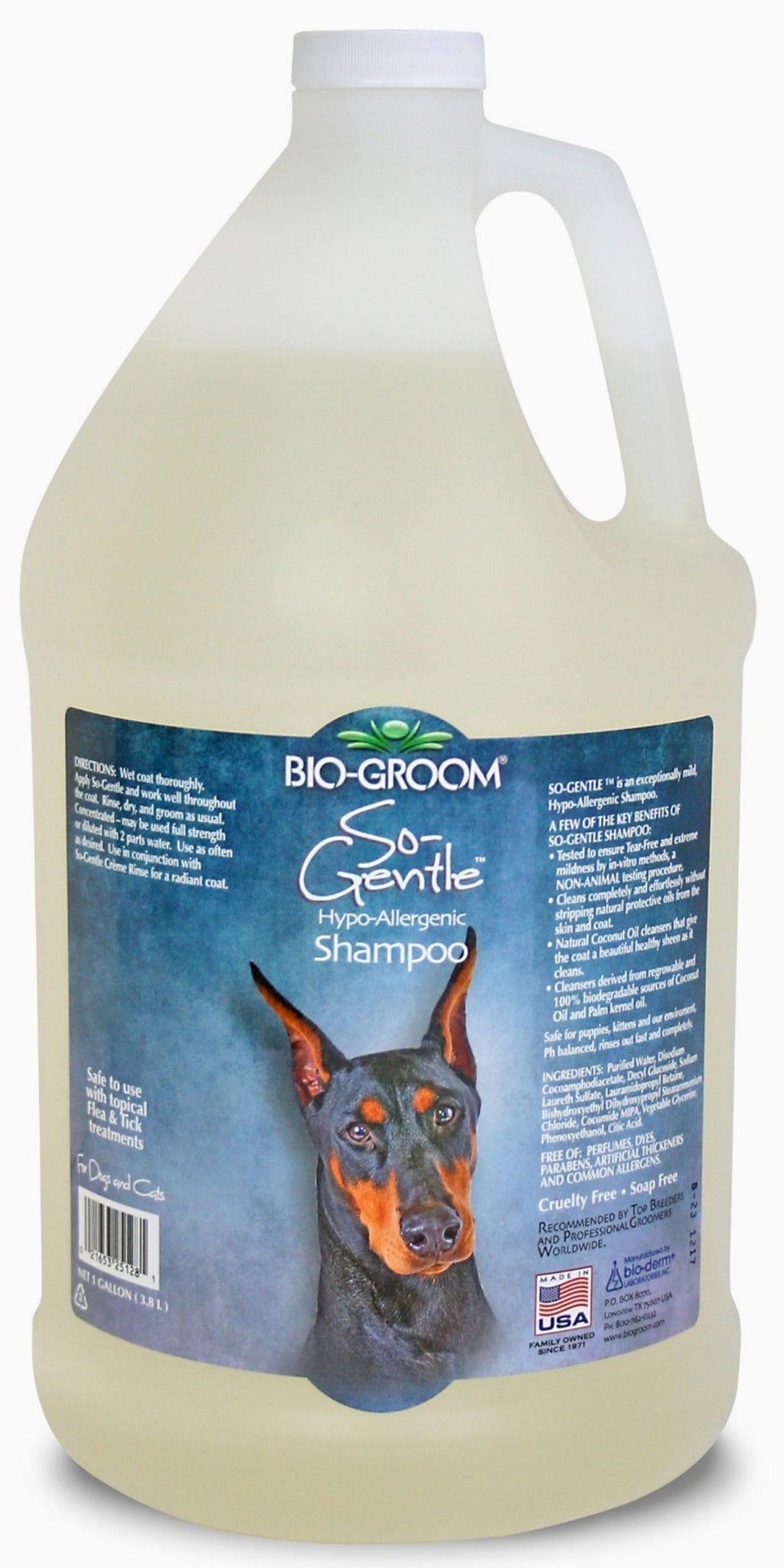 Bio-Groom So-Gentle Hypo-Allergenic Shampoo 1gal
