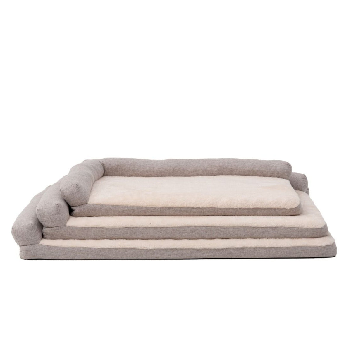 Territory Dog & Cat Khaki Lounger Bed, 36" x 27"