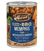 Merrick Slow-Cooked Memphis Style Chicken Wet Dog Food, 12.7 oz 12-Pack