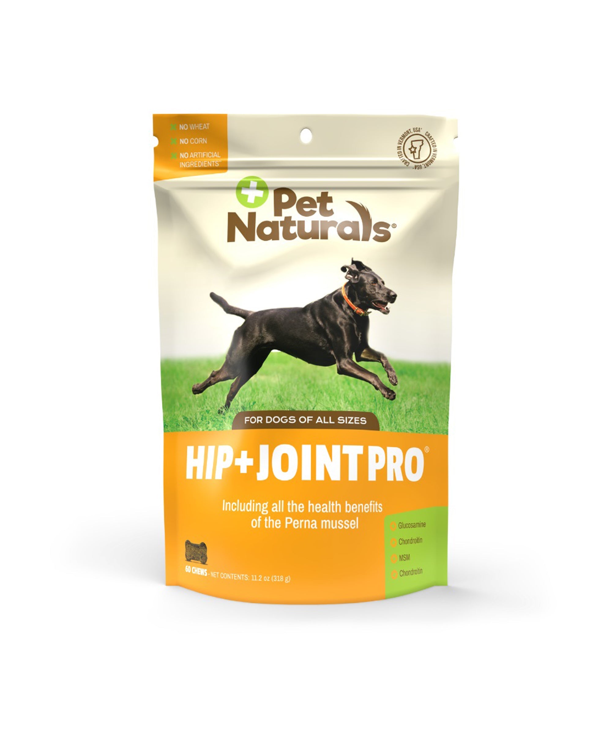 Pet Naturals of Vermont Hip & Joint Max Chews for Dogs, 60 Count
