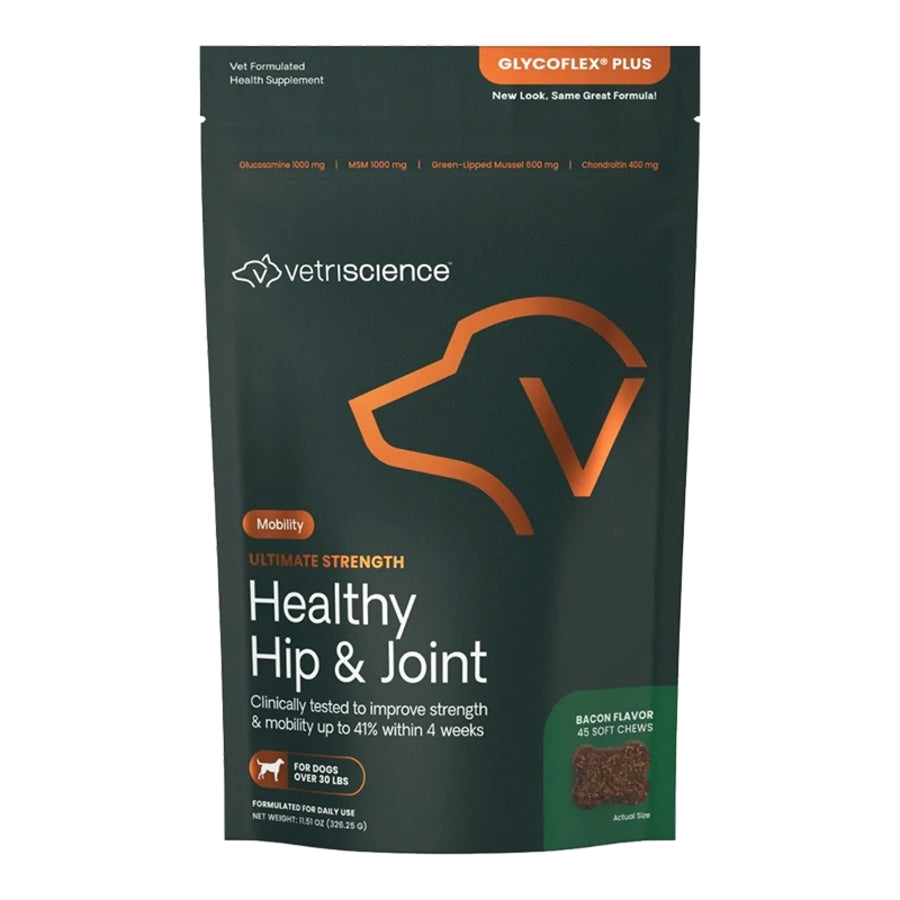 Vetriscience Dog Glycoflex  Bacon 45Ct