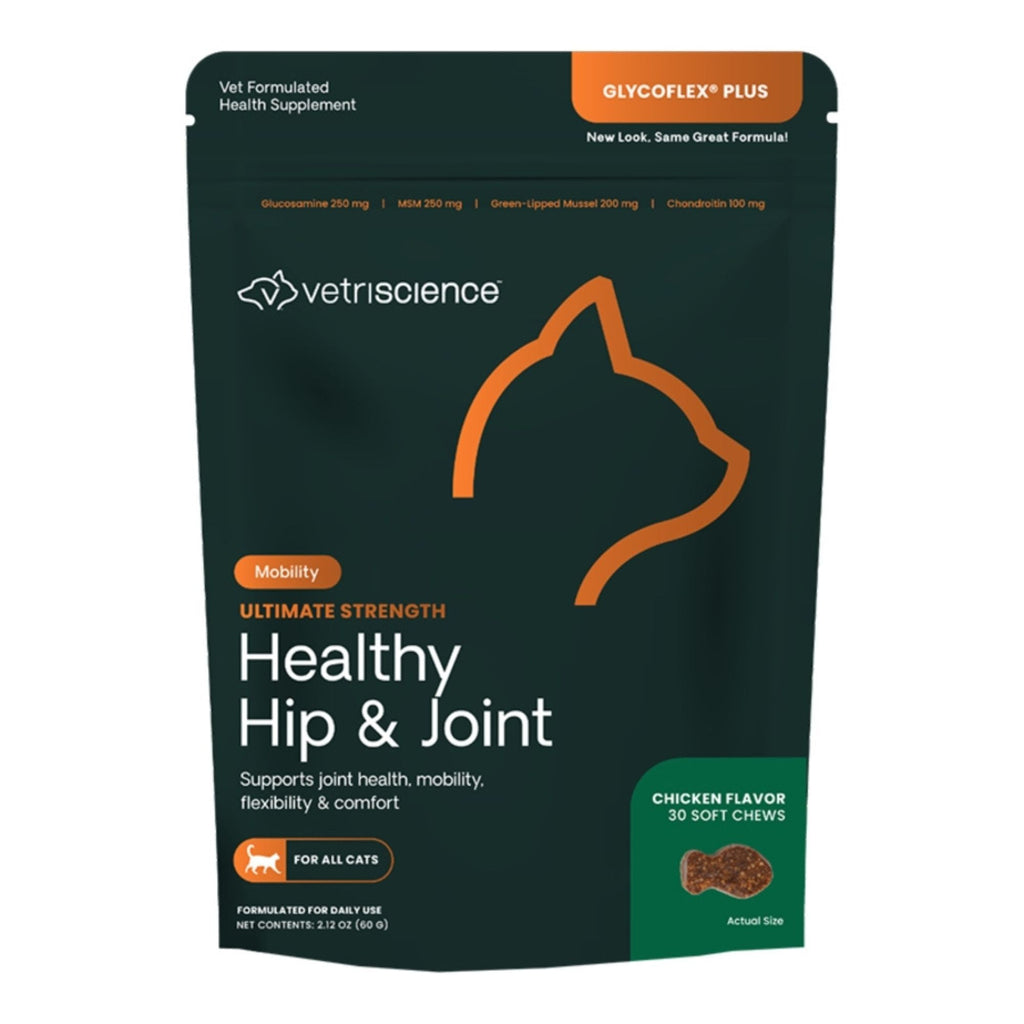 VetriScience Ultimate Strength Hip & Joint Chews for Cats