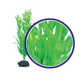 Weco Products Freshwater Series Bamboo Leaf Aquarium Plant Green, 1ea/12 in