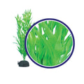 Weco Products Freshwater Series Bamboo Leaf Aquarium Plant Green, 1ea/18 in