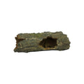 Weco Products Wecorama Sleepy Hollows Mossy Log Terrarium Ornament with Hollow Brown/Green, 1ea/SM