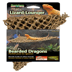 Penn-Plax Corner Lizard Lounger Climbing & Resting Mat Brown 15In