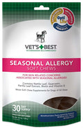 Vet's Best Seasonal Allergy Soft Chews Dog Supplement 30ct