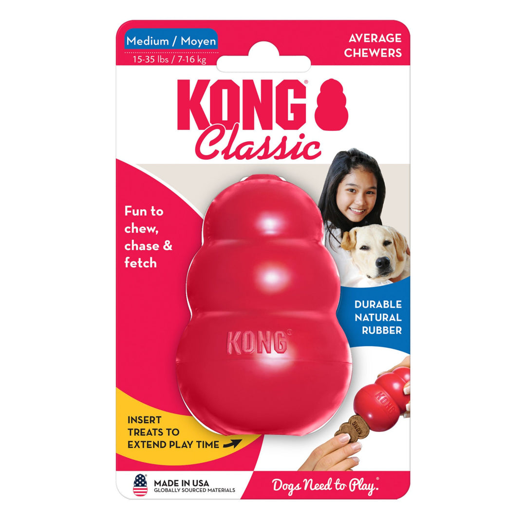 KONG Classic Dog Toy (Medium)