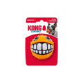 KONG Grinz Puffer Fish Dog Toy Orange 1ea/MD