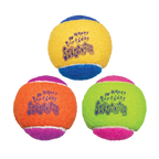 KONG SqueakAir Birthday Tennis Balls Dog Toy Medium 3pk