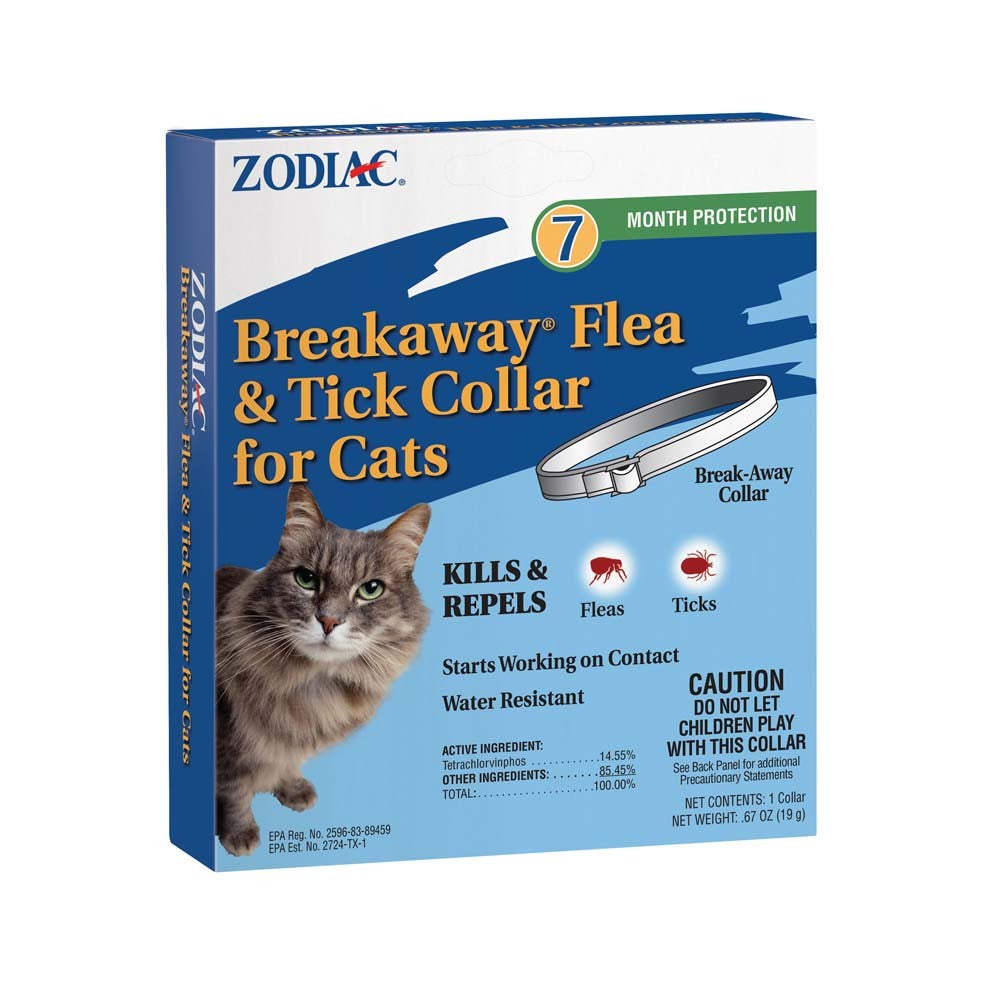 Zodiac Breakaway Flea & Tick Collar for Cats