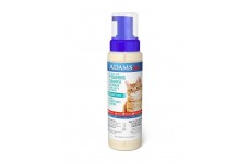 Adams Plus Flea & Tick Foaming Shampoo for Cats & Kittens, 10 oz