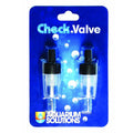 Aquarium Solutions Airline Check Valve Clear, Black 1ea/2 pk