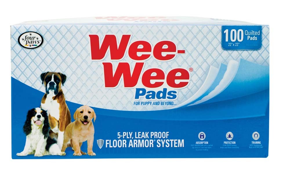 Four Paws WeeWee Superior Performance Dog Pee Pads 22 in X 23 in Bag