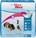 Four Paws Wee Wee Disposable Diapers Medium 36ct
