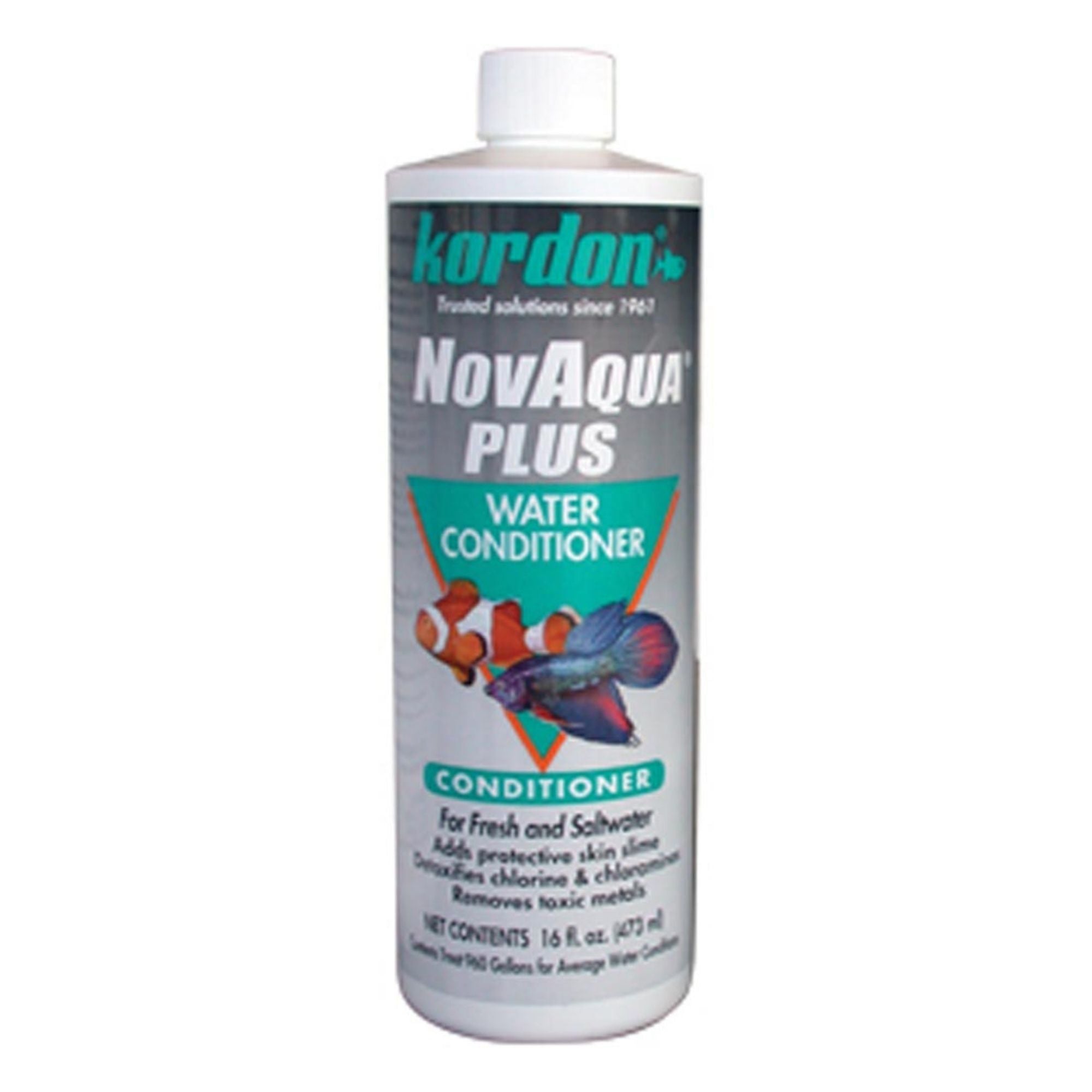 Kordon NovAqua Plus Water Conditioner & Dechlorinator 1ea/16 floz.