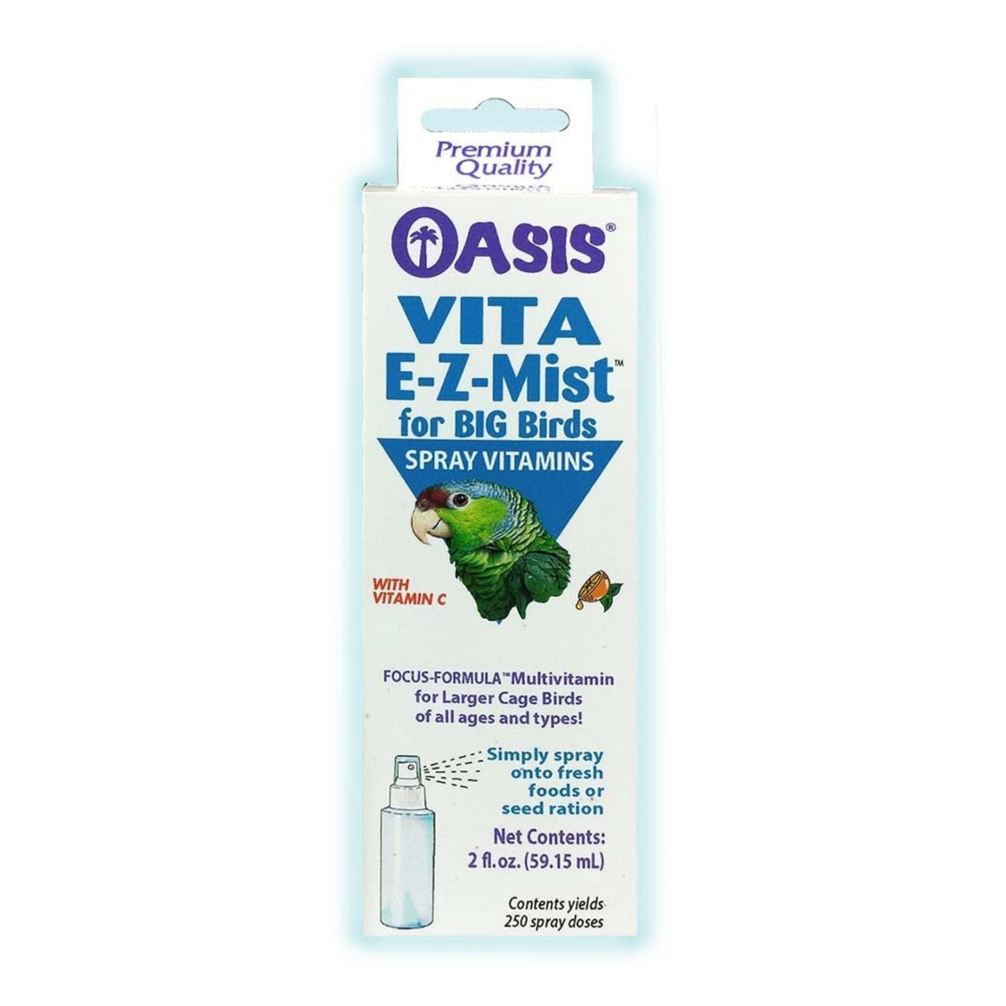 Oasis VITA E-Z-MIST Multivitamin Spray for Big Birds 1ea/2 floz.