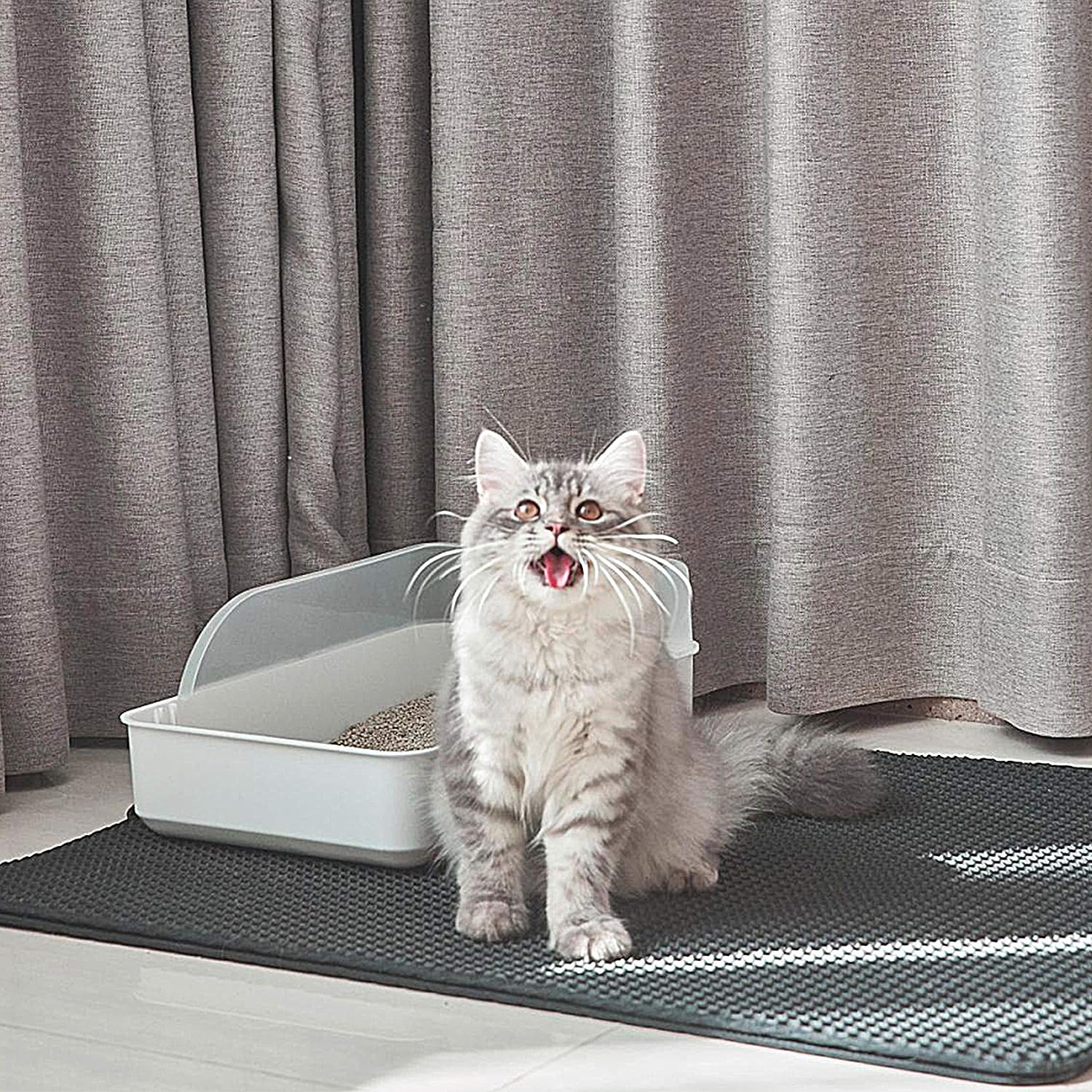 Honeycomb Litter-Trapping Mat