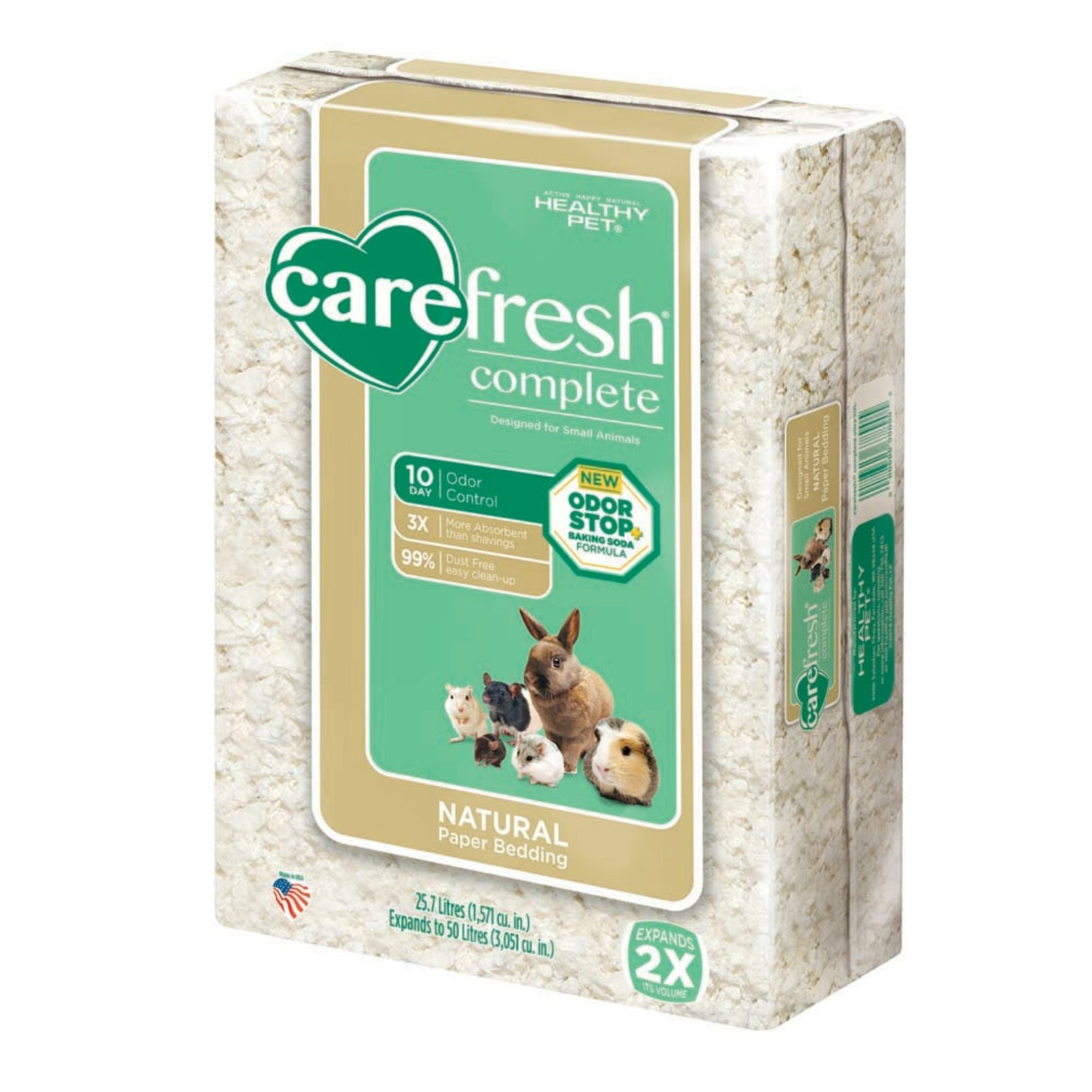 CareFRESH Complete Comfort Small Pet Bedding White 50 L