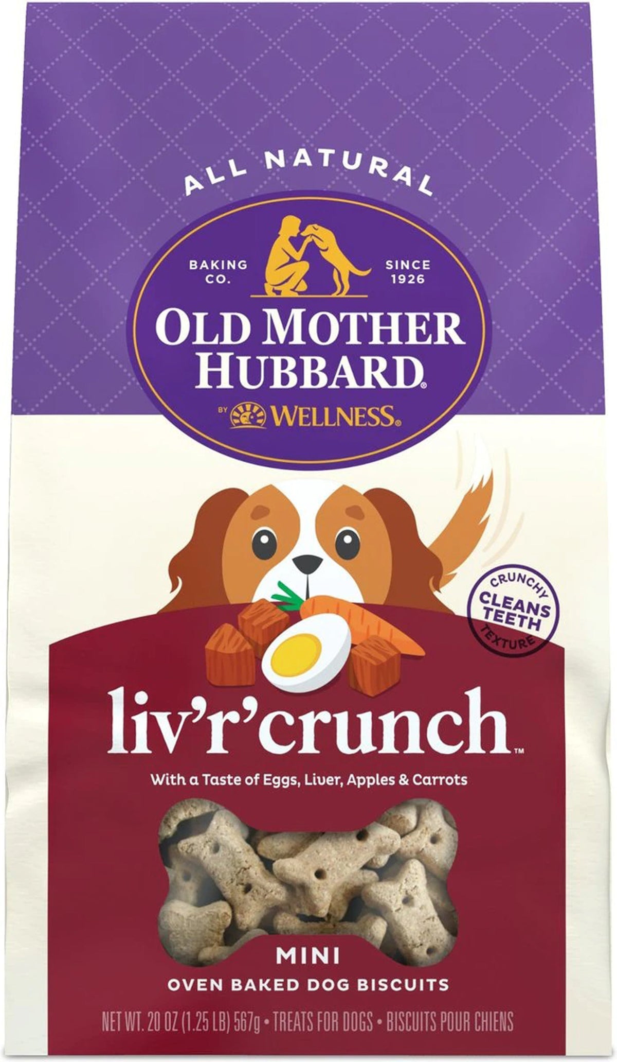 Omh Mini Liv'R'Crunch 20oz. Crunchy Classic Snacks