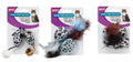 Spot Animal Print Rattle Catnip Toy Assorted 4.5 in 2 Pack
