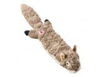 Skinneeez Extreme Quilted Dog Toy Squirrel Gray 14 In