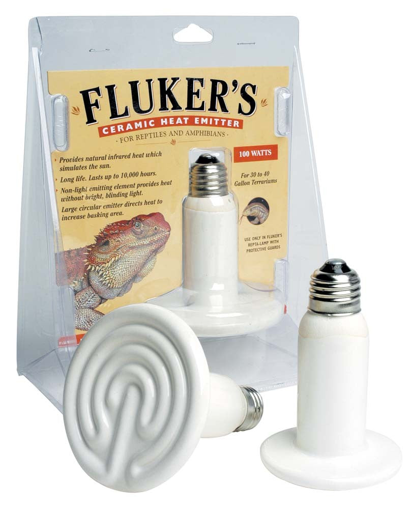 Fluker's Ceramic Heat Emitter for Reptiles 100 W
