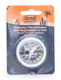 Fluker's Hermit Crab Thermometer - Hygrometer Combo White 1ea