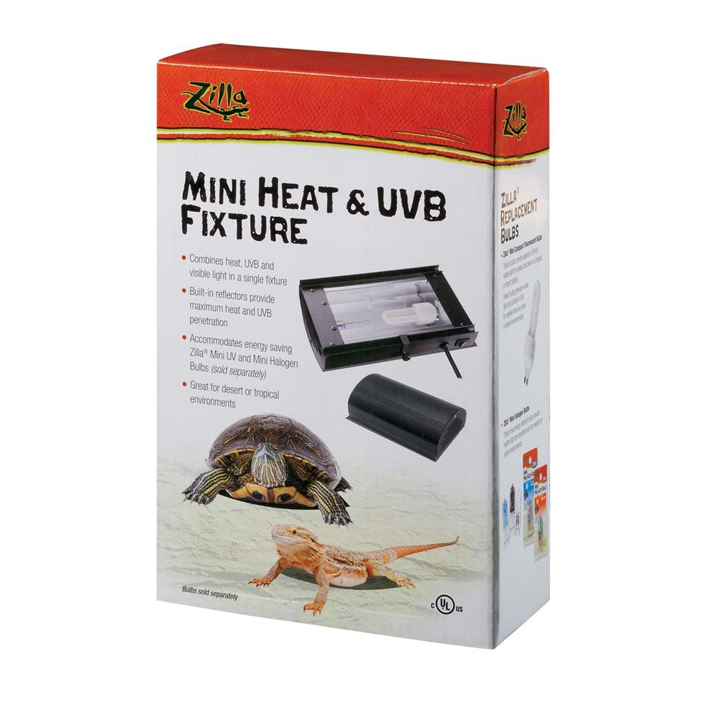 Zilla Mini Heat UVB Fixture