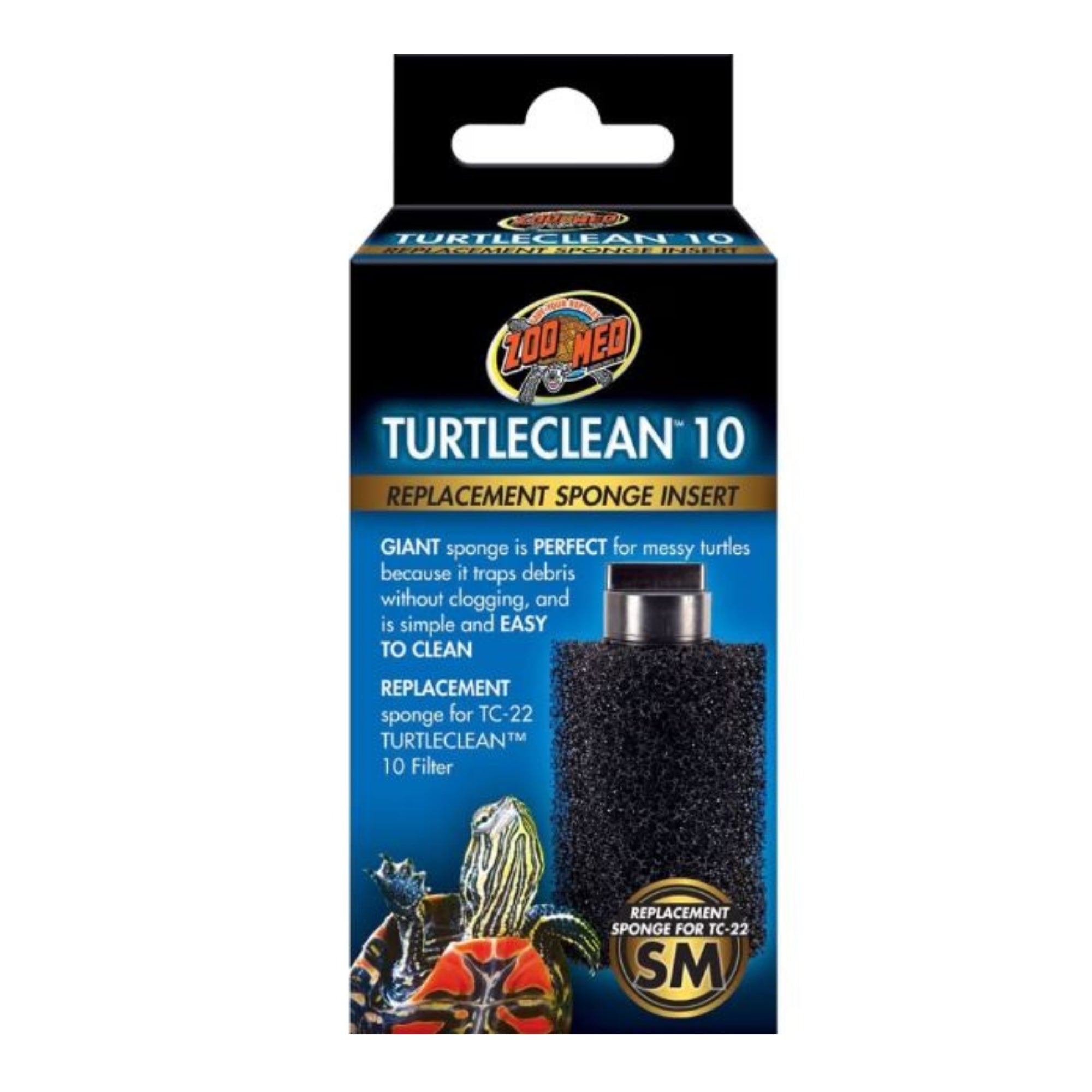Zoo Med Turtle Clean Replacement Sponge  Small-10G