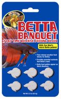 Zoo Med Betta Banquet 7 Day Release Fish Feeding Block 1ea/0.3 oz