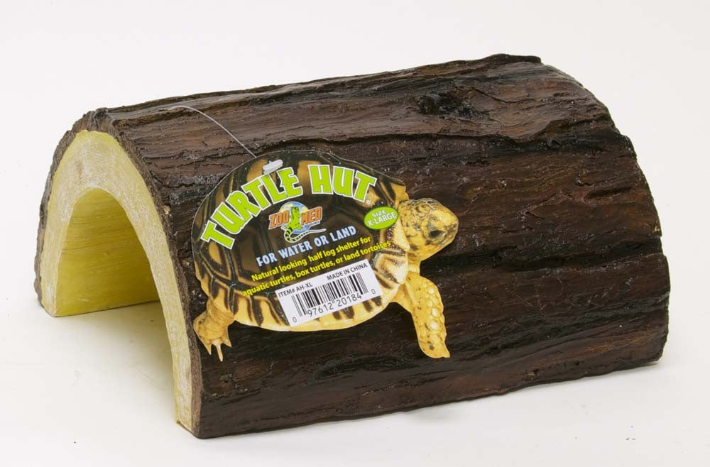 Zoo Med Turtle Hut Brown/Yellow, 1ea/XL