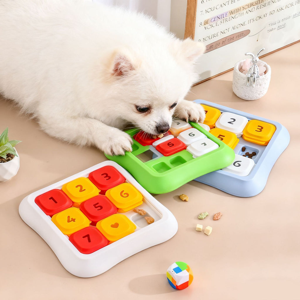 Puzzle Slow-Feeder Dog Bowl