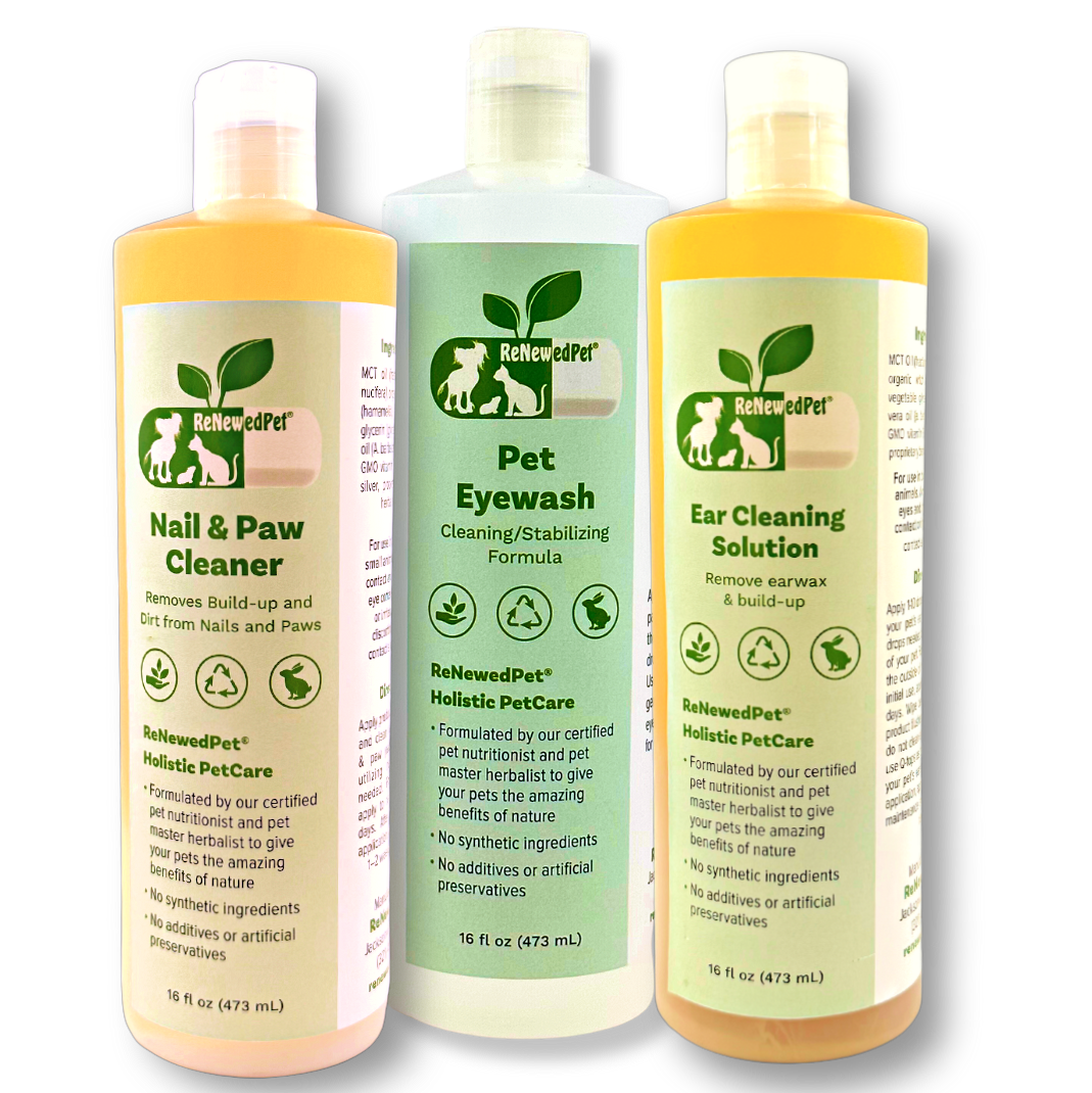 4-ALL PETS EAR, NAIL & EYEWASH KIT