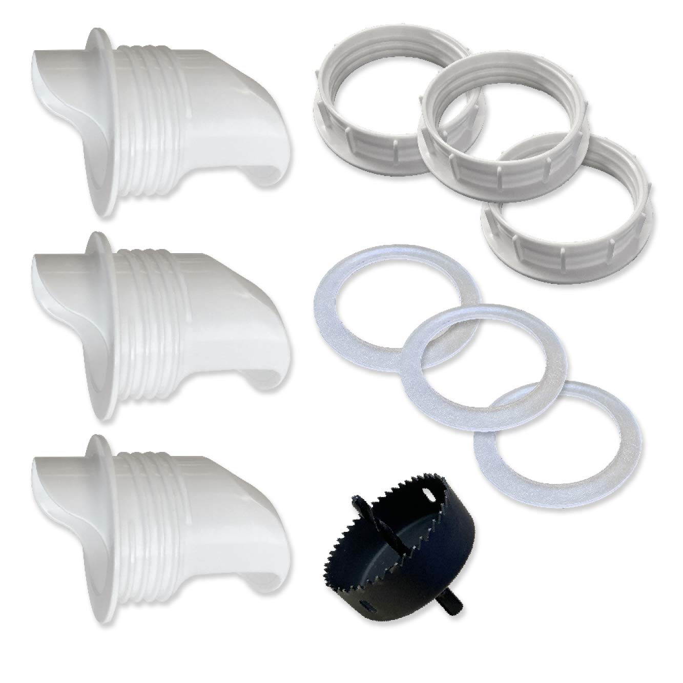 No-Waste Chicken Feeder Port Kit (DIY)