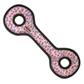 Tuffy Ultimate Tug-O-War Dog Toy Pink Leopard