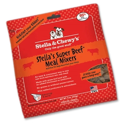 Stella & Chewy's Beef Meal Mixers Freeze-Dried Dog Topper, 8 oz