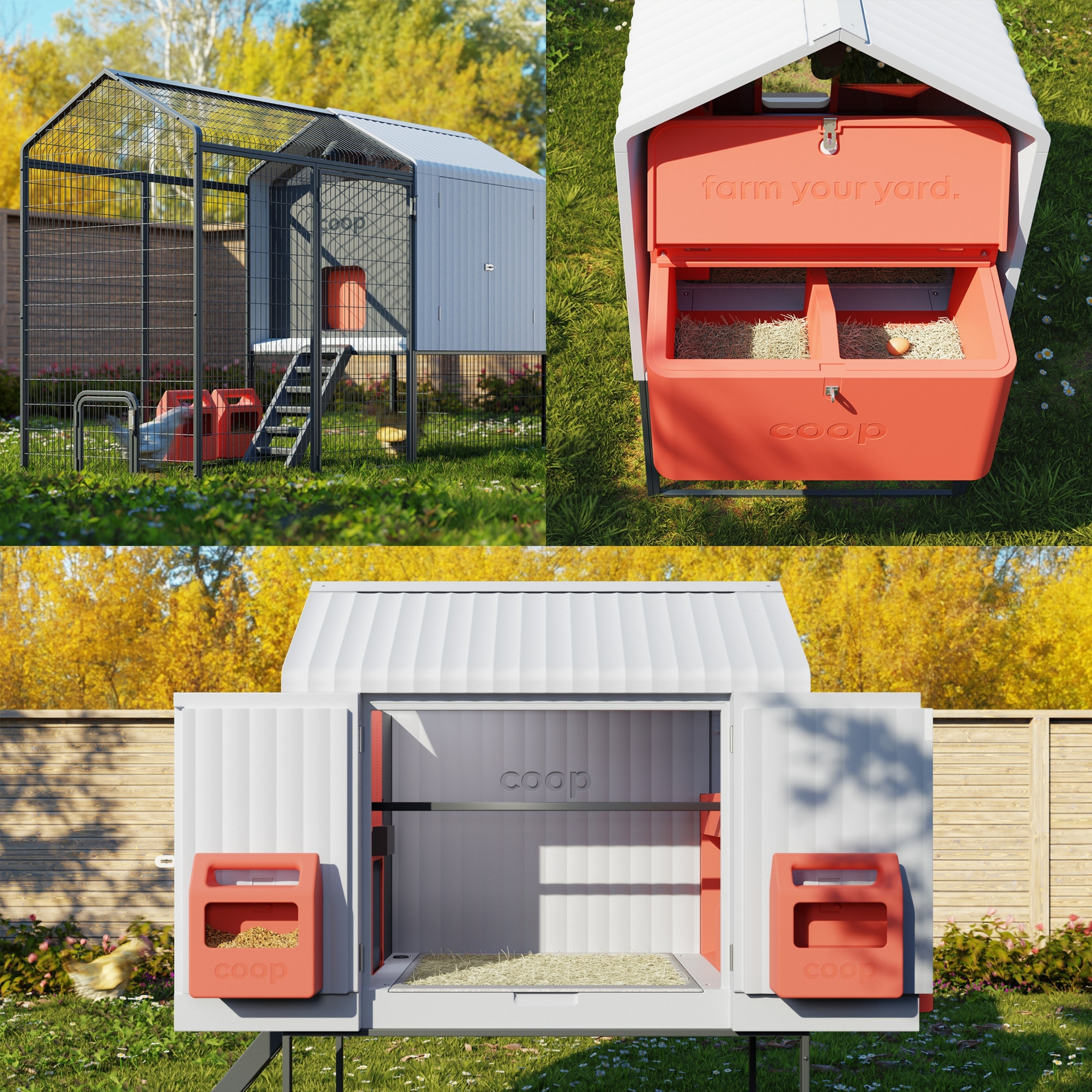 The Smart Coop + Steel Run (+ Free Chicks! 🐣 + Solar☀️)