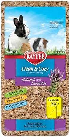 Kaytee Clean & Cozy Natural Lavender Bedding