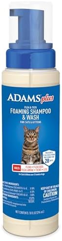 Adams Plus Flea & Tick Foaming Shampoo