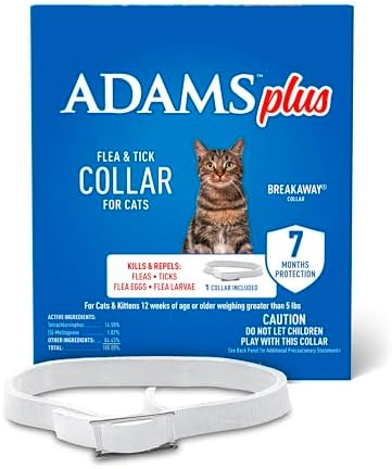 Adams Plus Flea & Tick Collar for Cats
