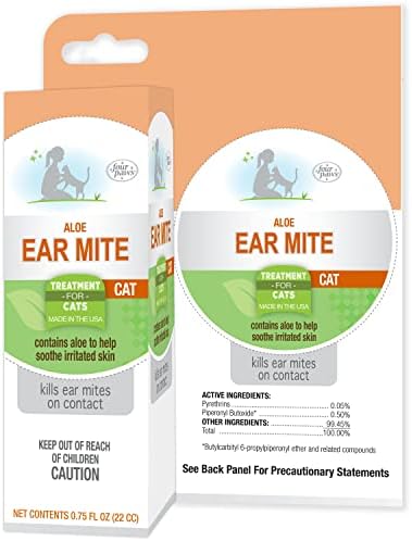 Four Paws Healthy Promise Ear Mite Treatment