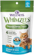 Whimzees Cat Dental Treats Chicken Tuna